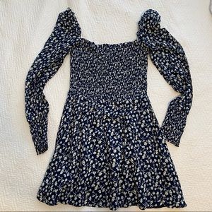 NWOT reformation mini floral dress - S
